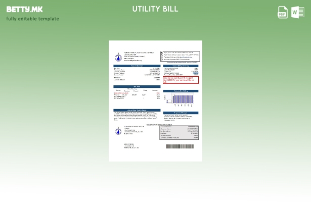 модерен стил САД Илиноис Норт Парк јавен воден округ ИЛ за комунални сметки